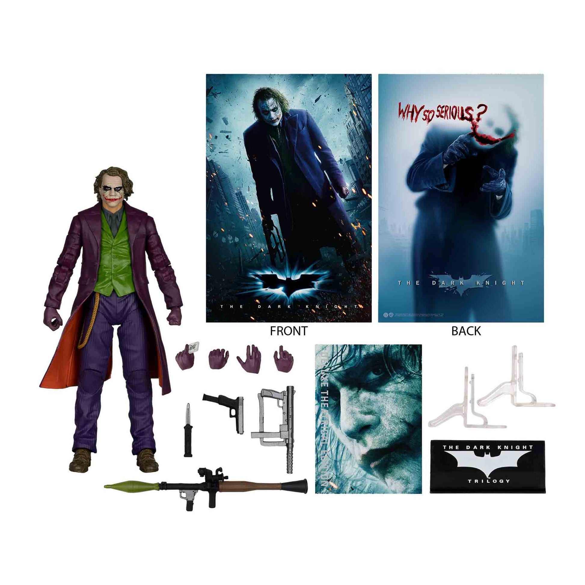 DC McFarlane Deluxe Theatrical Edition: The Dark Knight - Joker - Actionfigur - 18 cm