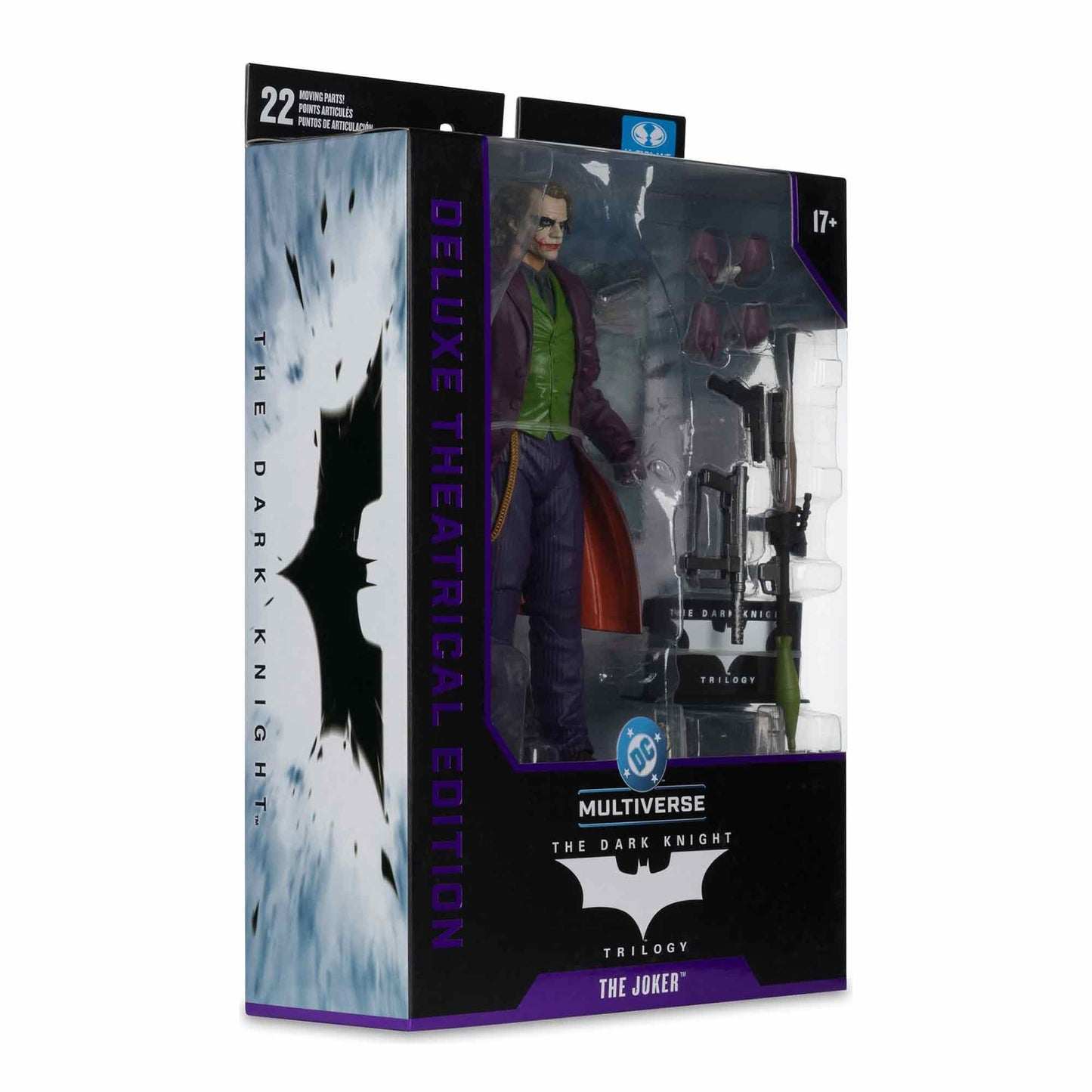 DC McFarlane Deluxe Theatrical Edition: The Dark Knight - Joker - Actionfigur - 18 cm