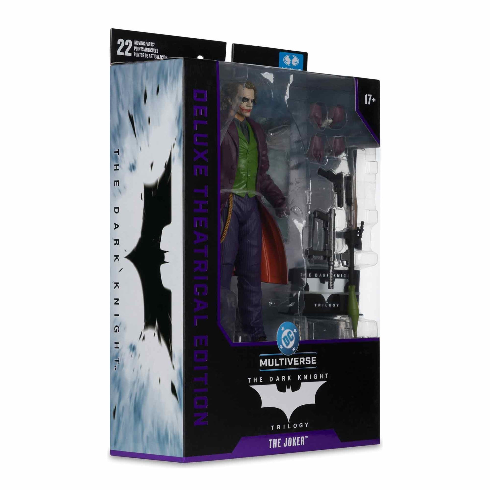 DC McFarlane Deluxe Theatrical Edition: The Dark Knight - Joker - Actionfigur - 18 cm