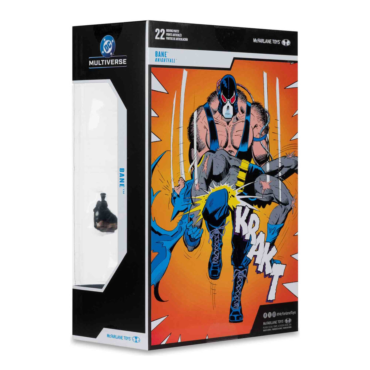 DC Multiverse: Bane (Knightfall) Megafig (Gold Label) - Actionfigur - 24 cm