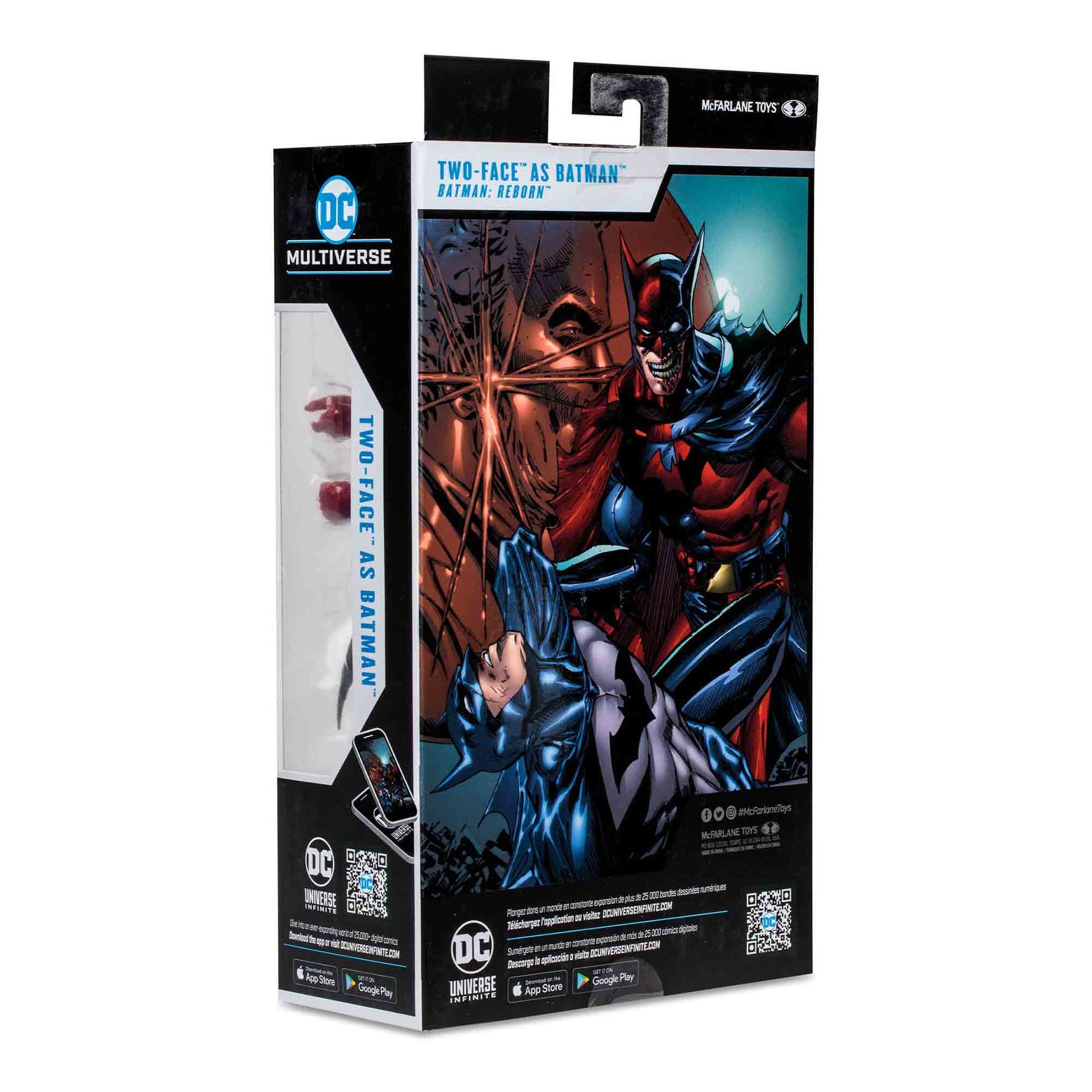 DC Multiverse: Two-Face as Batman (Batman: Reborn) - Actionfigur - 18 cm