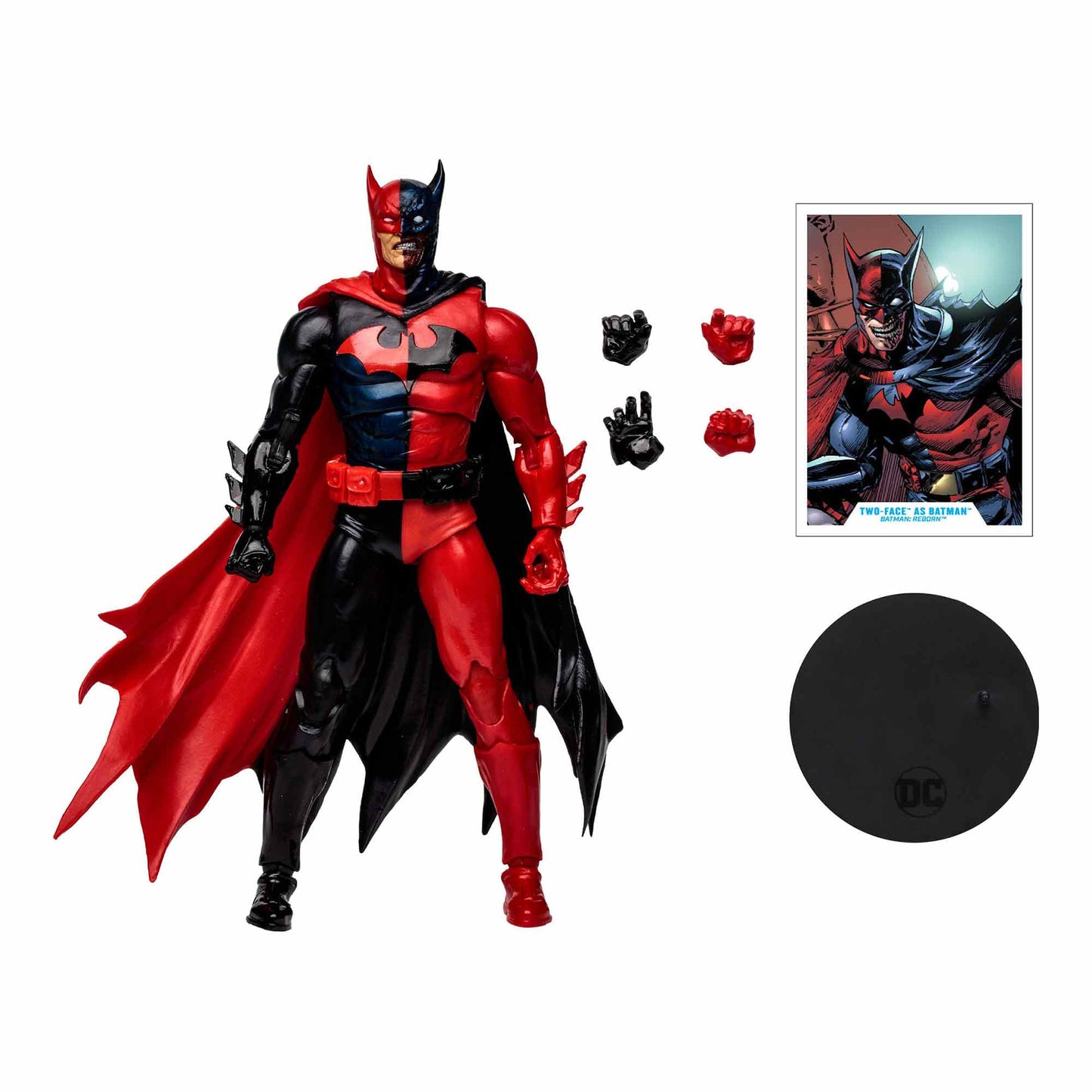 DC Multiverse: Two-Face as Batman (Batman: Reborn) - Actionfigur - 18 cm
