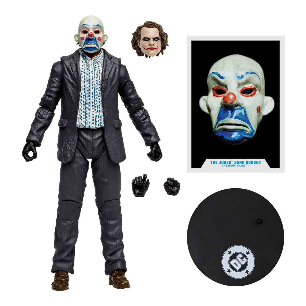 DC Multiverse: Vault Collection - The Joker Bank Robber (The Dark Knight) - Actionfigur - 18 cm