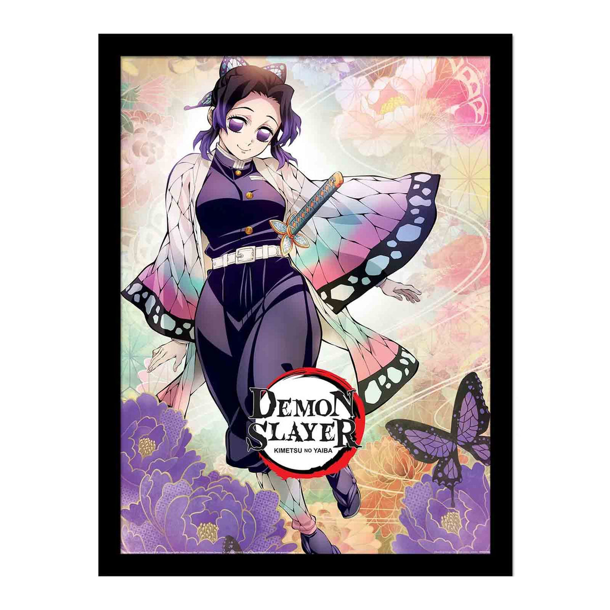 Demon Slayer: Kanao - Collector Print Poster im Rahmen - 45 x 35 cm