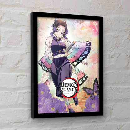 Demon Slayer: Kanao - Collector Print Poster im Rahmen - 45 x 35 cm