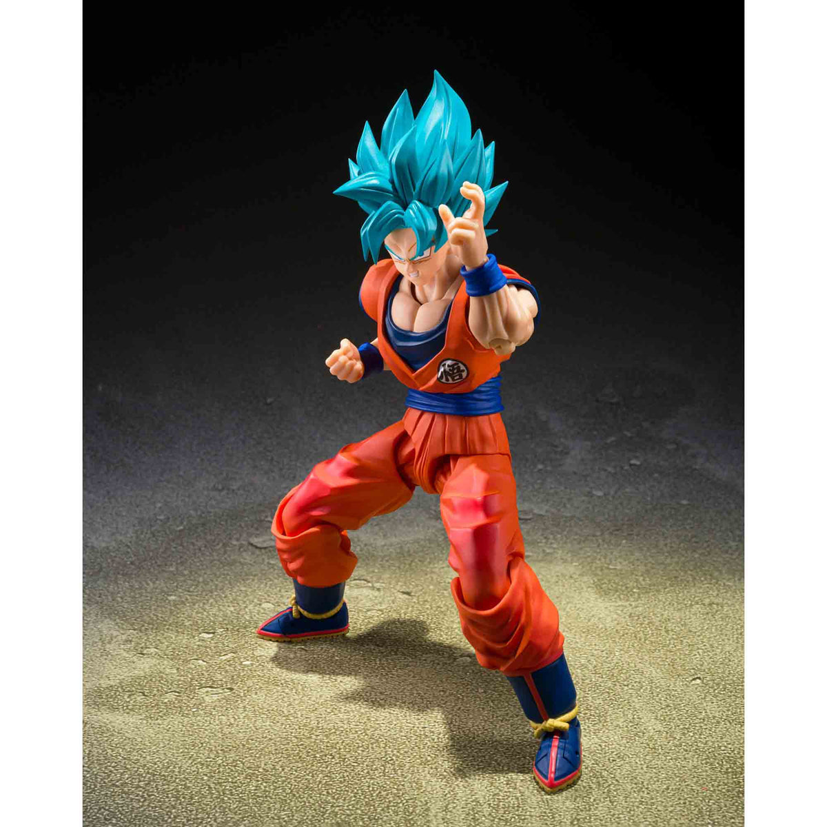 Dragon Ball Super: Saiyan God Super - Son Guko (Blue power transcending Limits) - S.H. Figuarts - Actionfigur - 15 cm