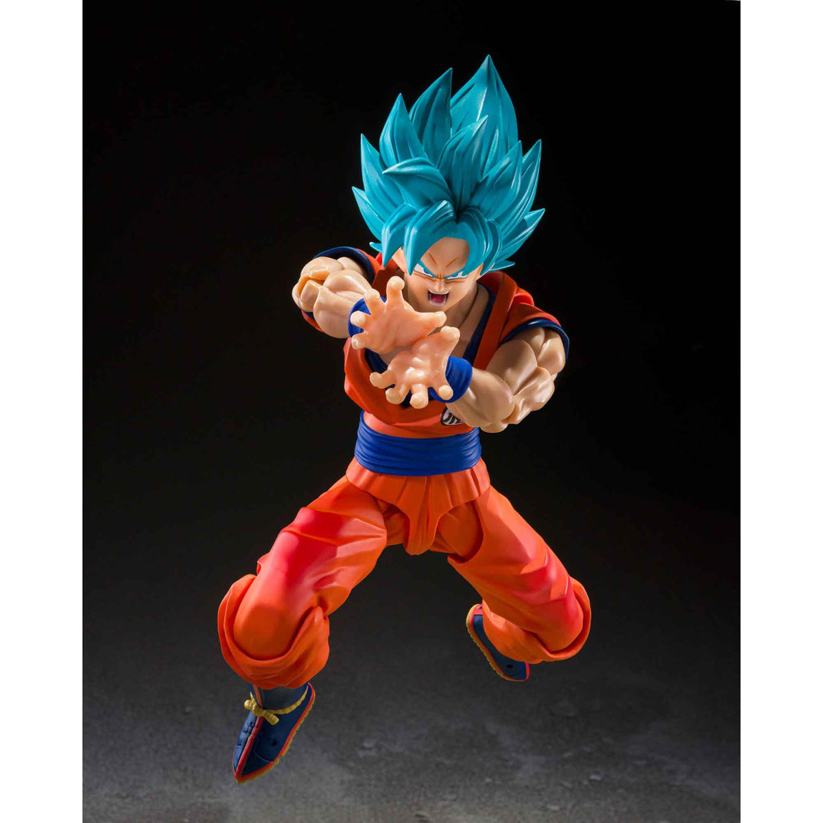 Dragon Ball Super: Saiyan God Super - Son Guko (Blue power transcending Limits) - S.H. Figuarts - Actionfigur - 15 cm