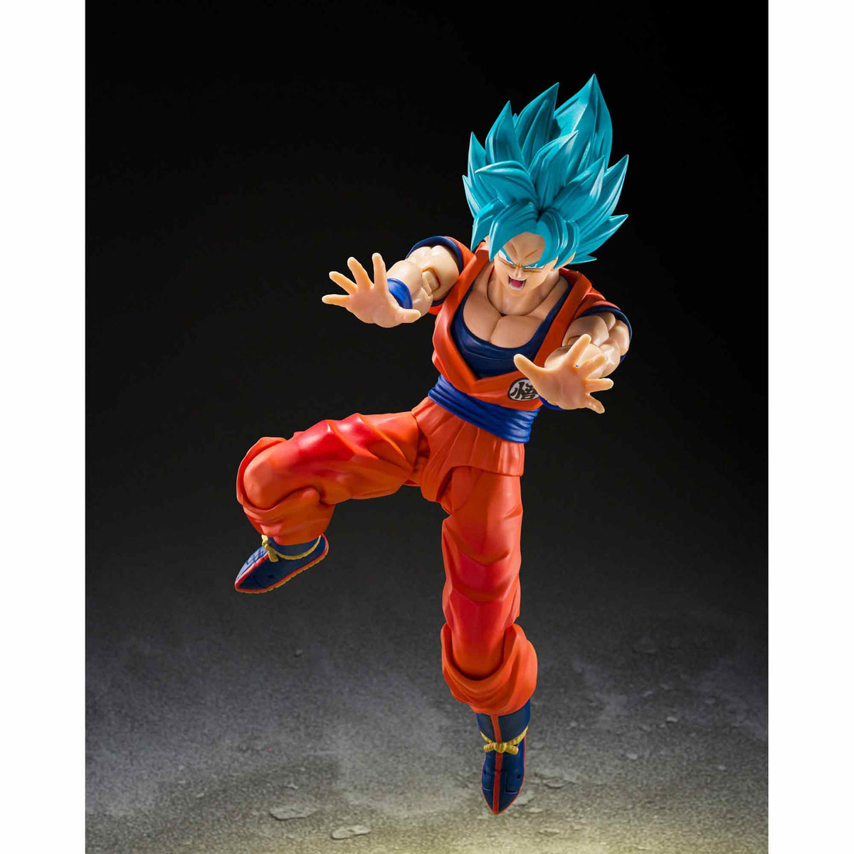 Dragon Ball Super: Saiyan God Super - Son Guko (Blue power transcending Limits) - S.H. Figuarts - Actionfigur - 15 cm