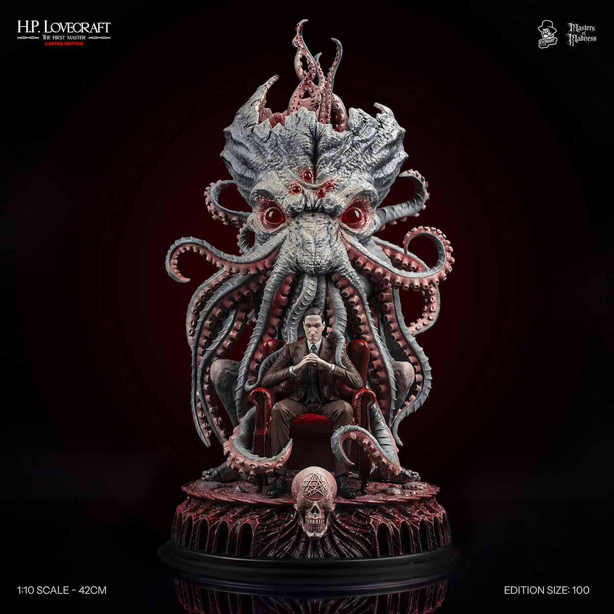 Everart Studio: H.P. Lovecraft - The Forbidden Edition - Statue - 1/10 - 42 cm