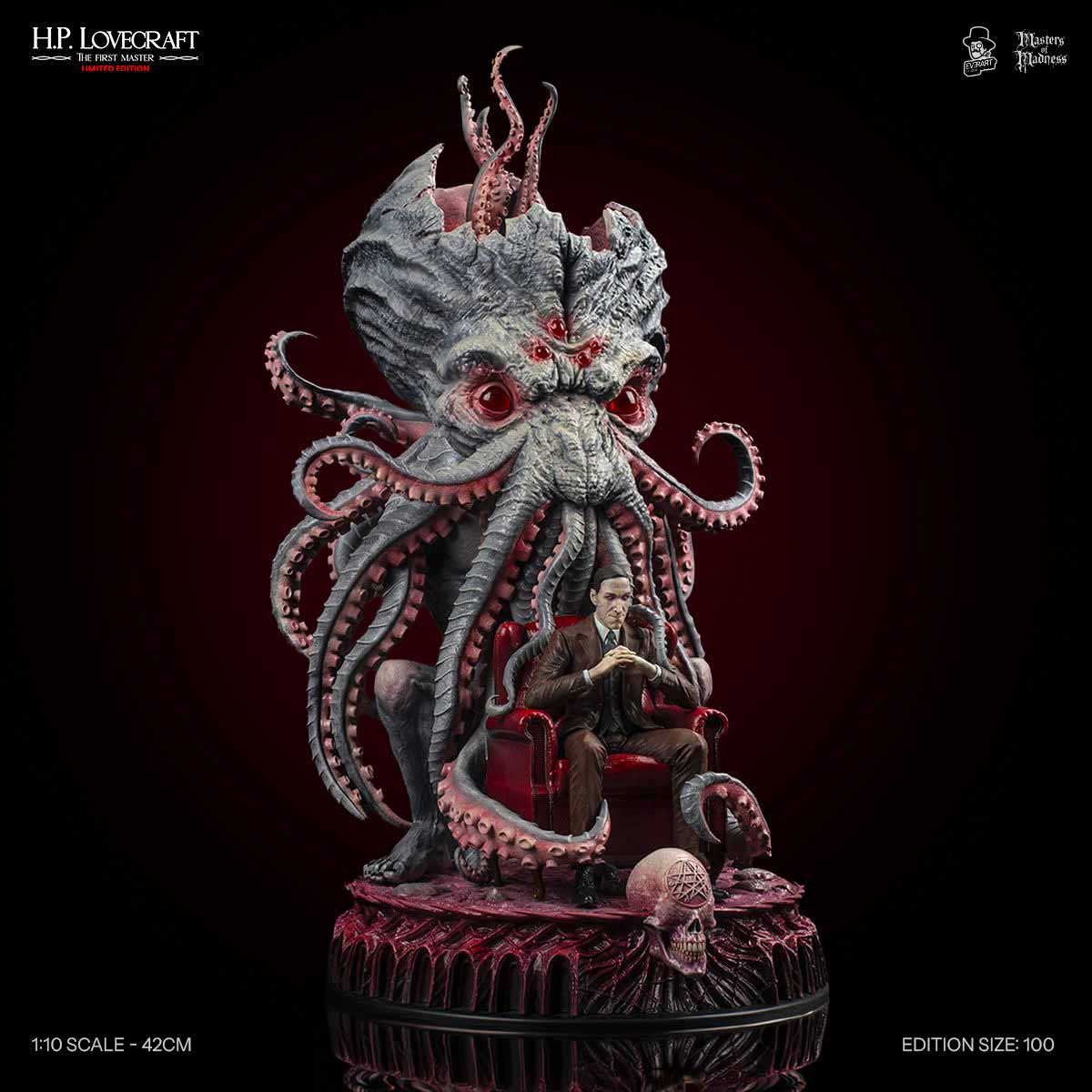 Everart Studio: H.P. Lovecraft - The Forbidden Edition - Statue - 1/10 - 42 cm