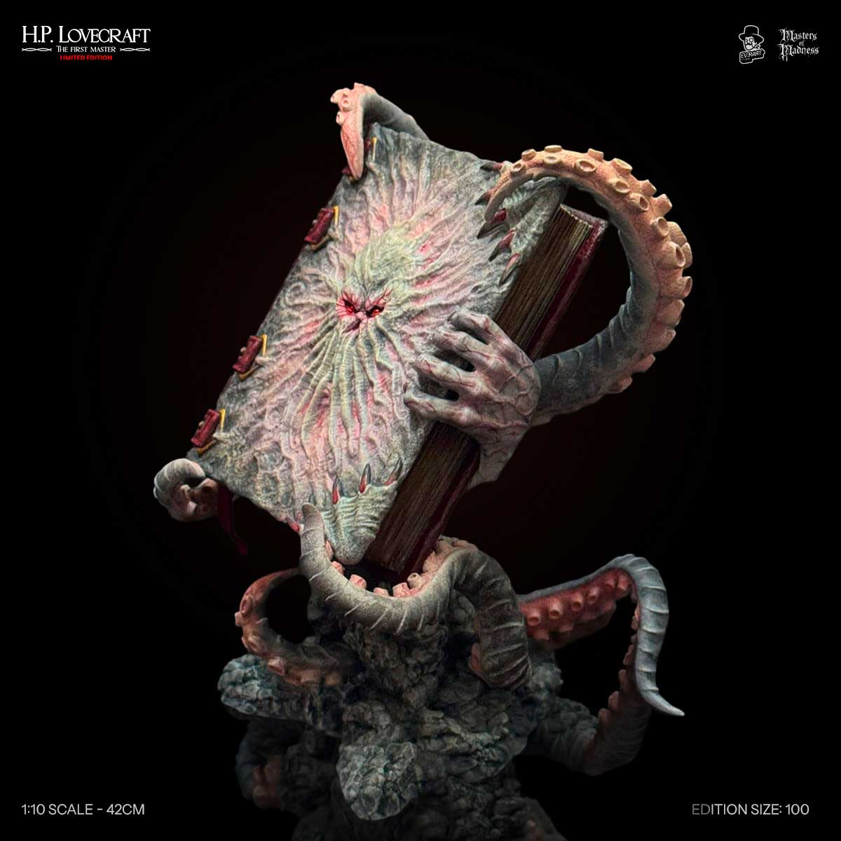 Everart Studio: H.P. Lovecraft - The Forbidden Edition - Statue - 1/10 - 42 cm
