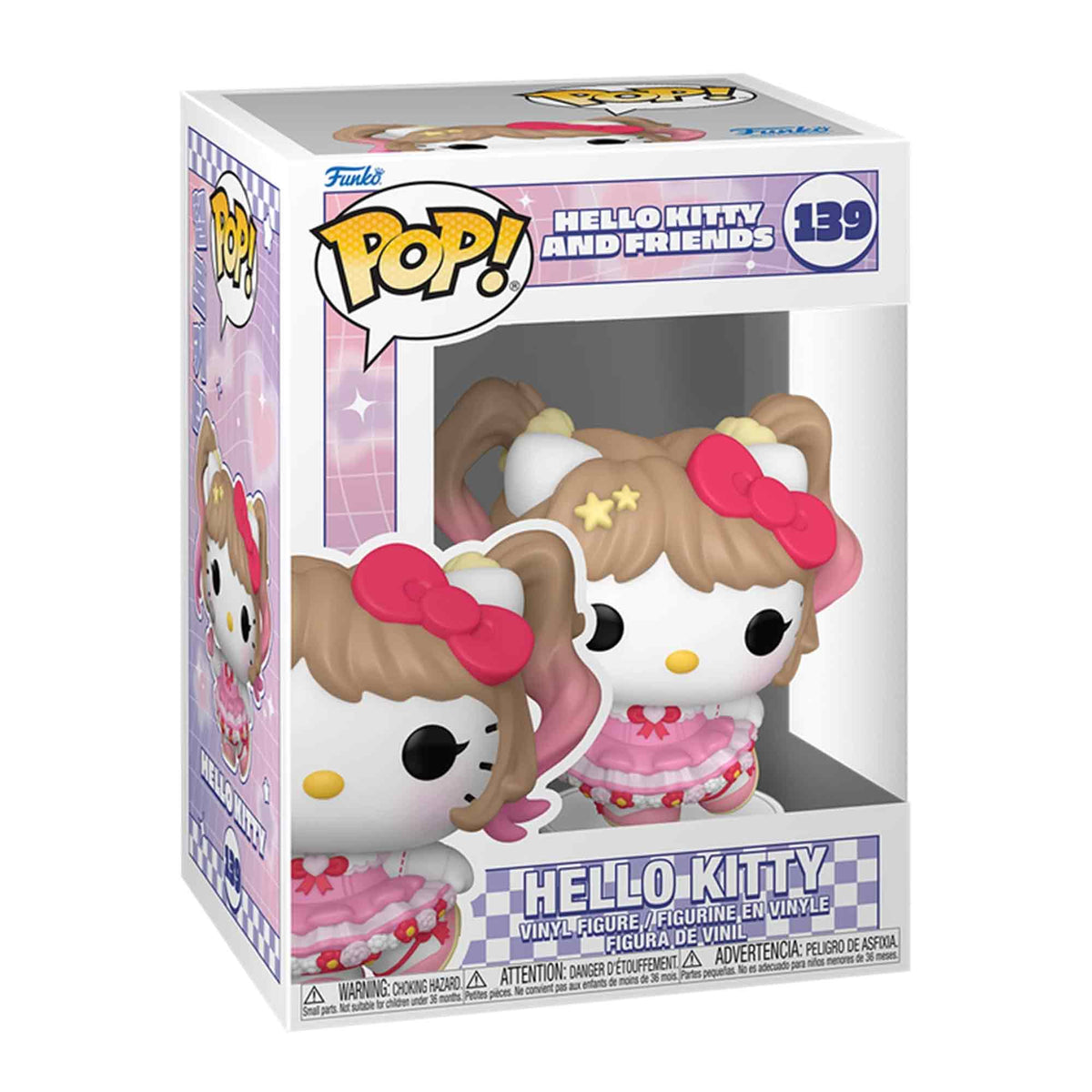 Funko: POP! Hello Kitty & Friends - Hello Kitty mit Headset - 139 - 9 cm