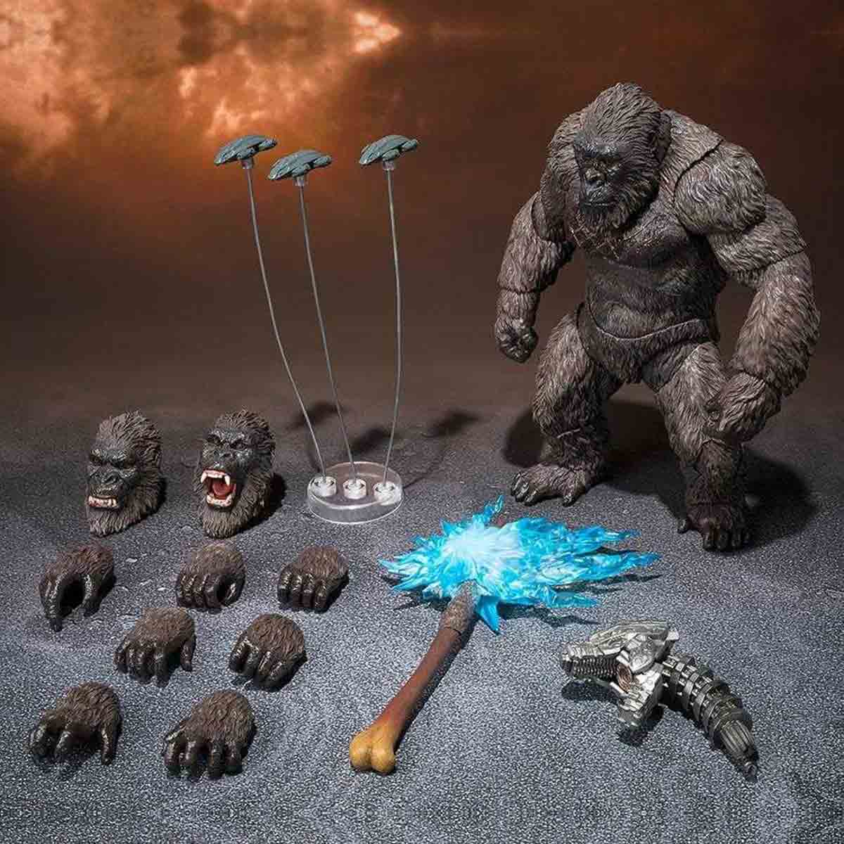 Godzilla: vs. Kong (2022) Final (San Diego Comic-Con Exclusive) - S.H. MonstersArts - Actionfigur - 16 cm