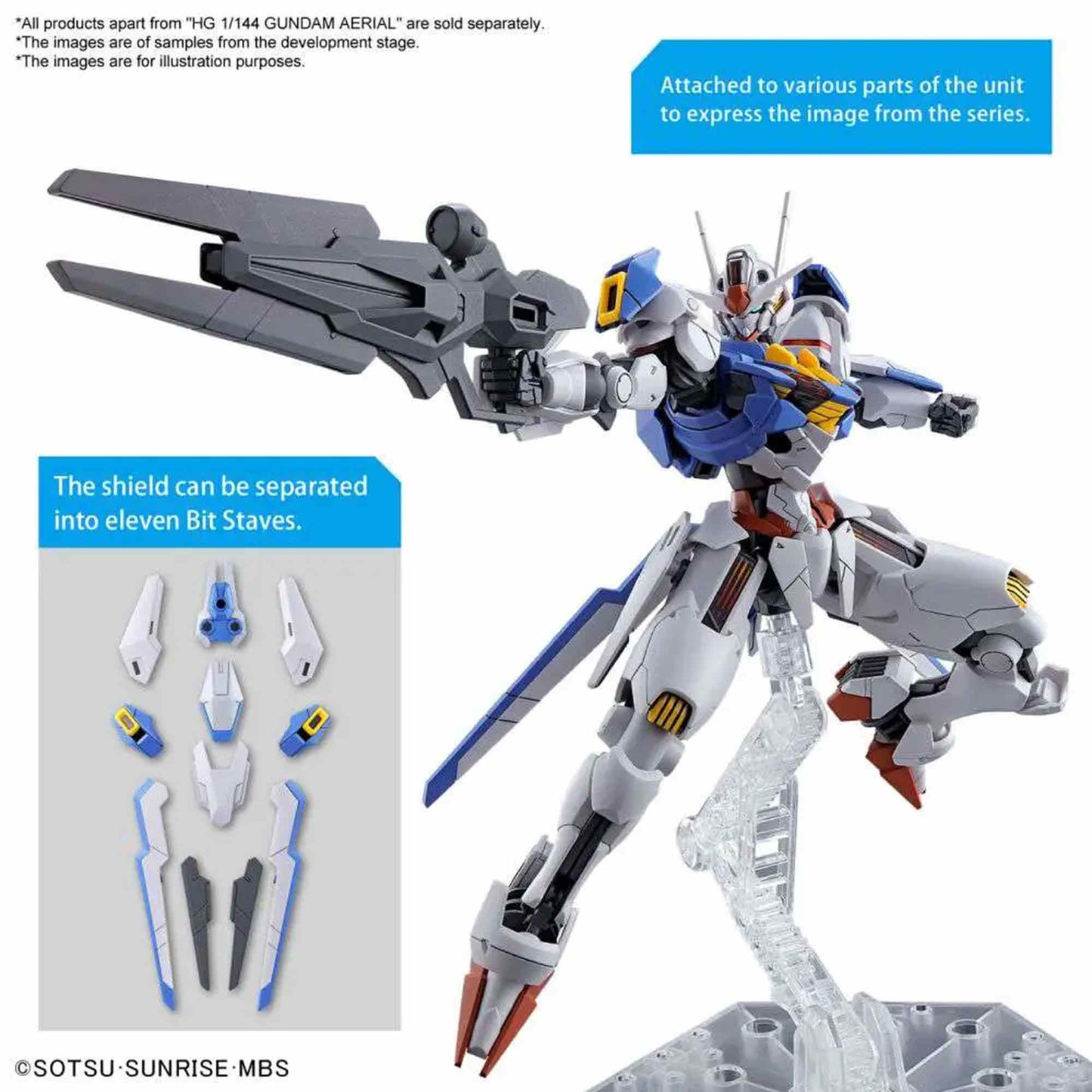 Gundam: Aerial Gundam - The Witch from Mercury - High Grade - 1/144 Scale Model Kit
