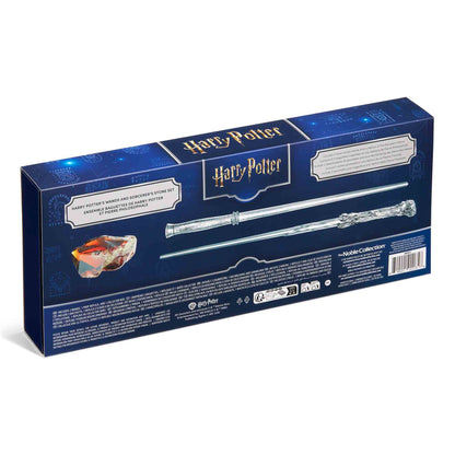 Harry Potter: 25th Anniversary - Zauberstab-Set mit Stein der Weisen