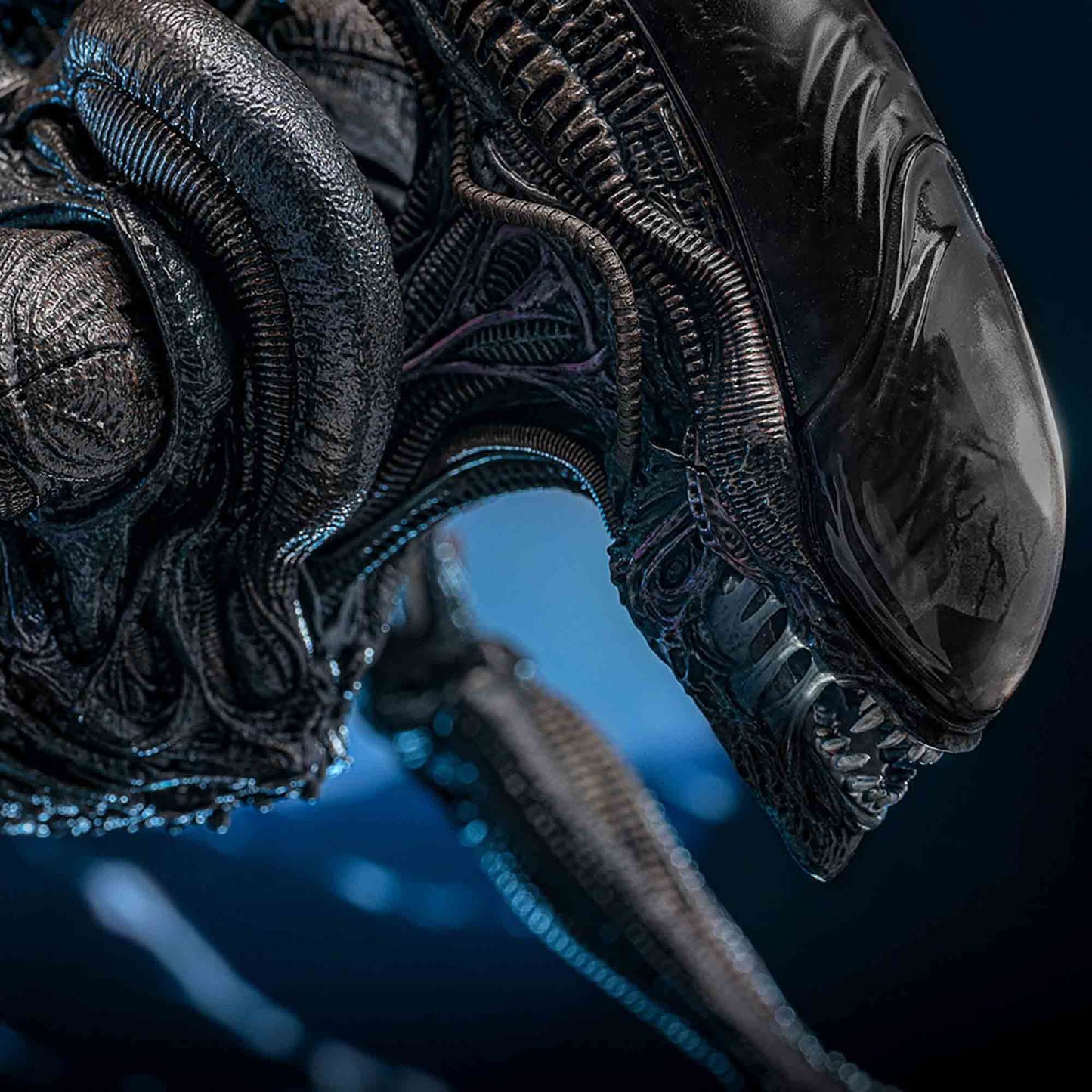Hot Toys: Alien Romulus - Scorched Xenomorph - Movie Masterpiece - Actionfigur 1/6 - 44 cm