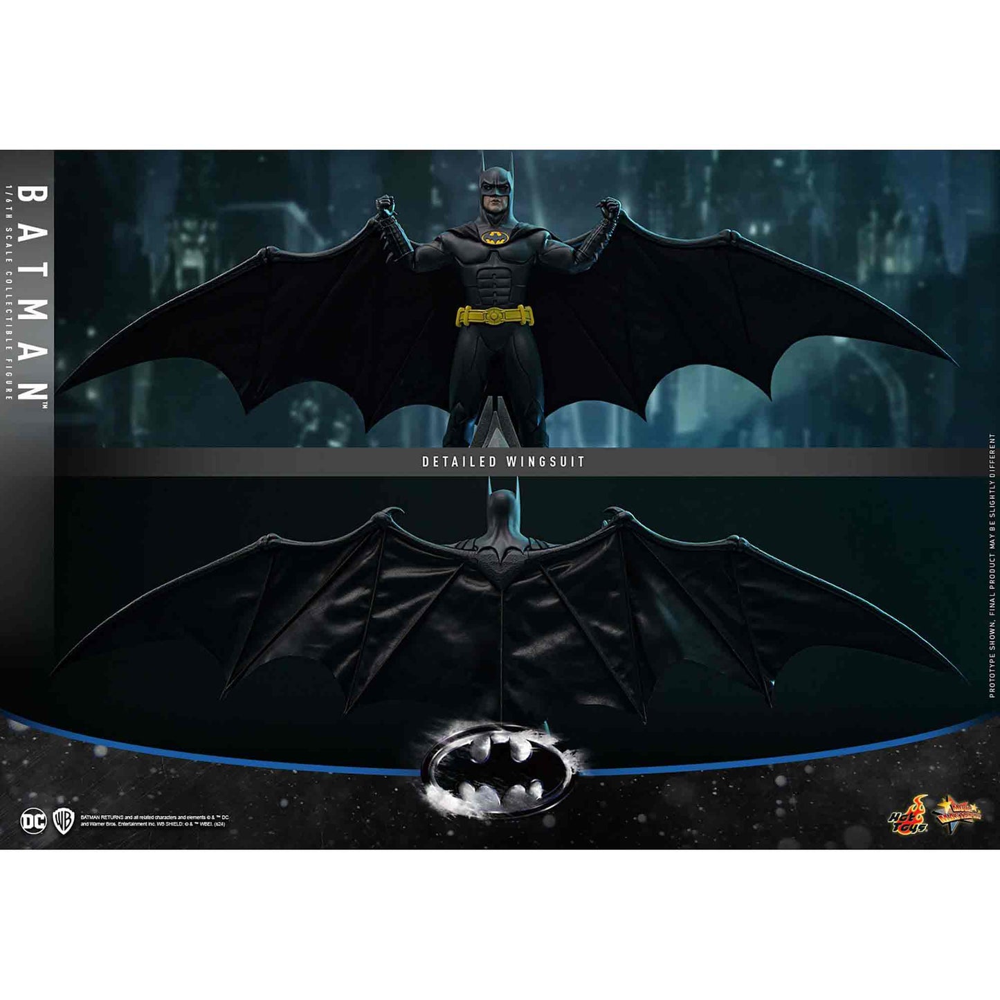 Hot Toys: Batmans Rückkehr - Movie Masterpiece - Collector Edition - Actionfigur 1/6 - 30 cm