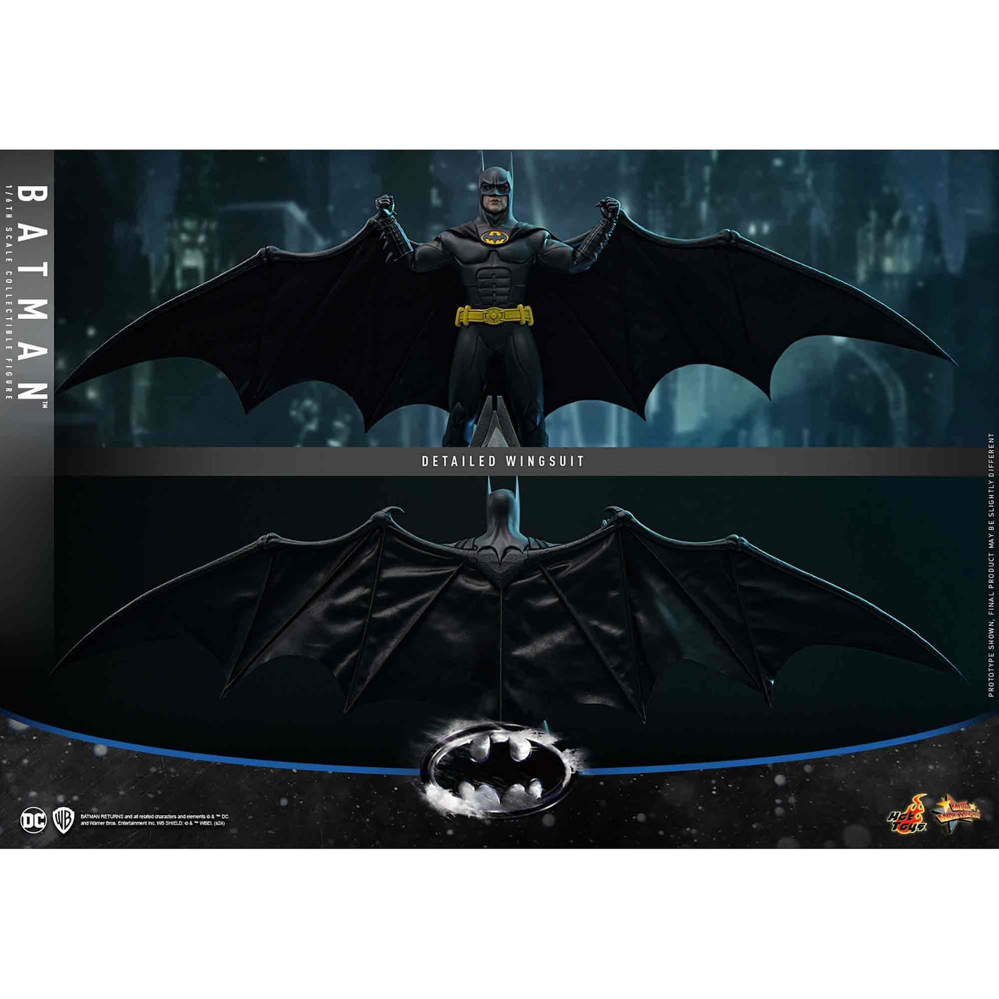 Hot Toys: Batmans Rückkehr - Movie Masterpiece - Collector Edition - Actionfigur 1/6 - 30 cm