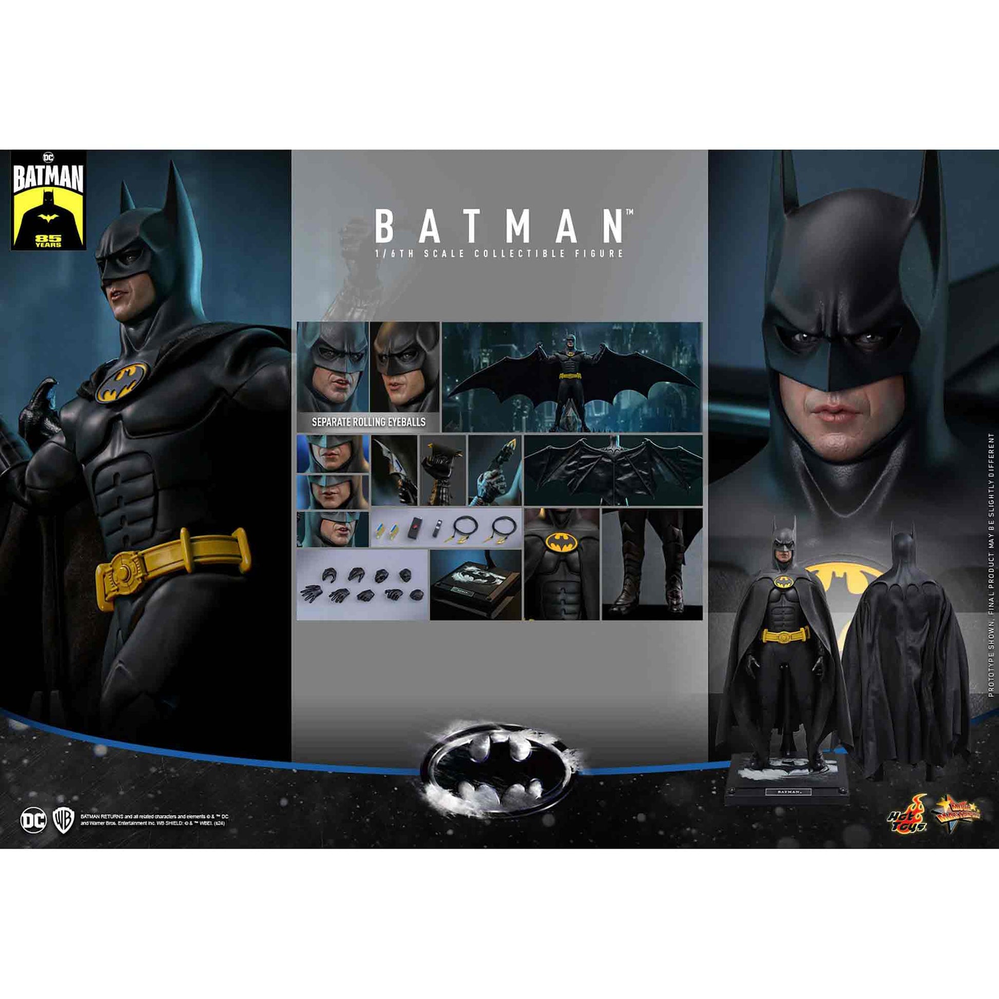 Hot Toys: Batmans Rückkehr - Movie Masterpiece - Collector Edition - Actionfigur 1/6 - 30 cm