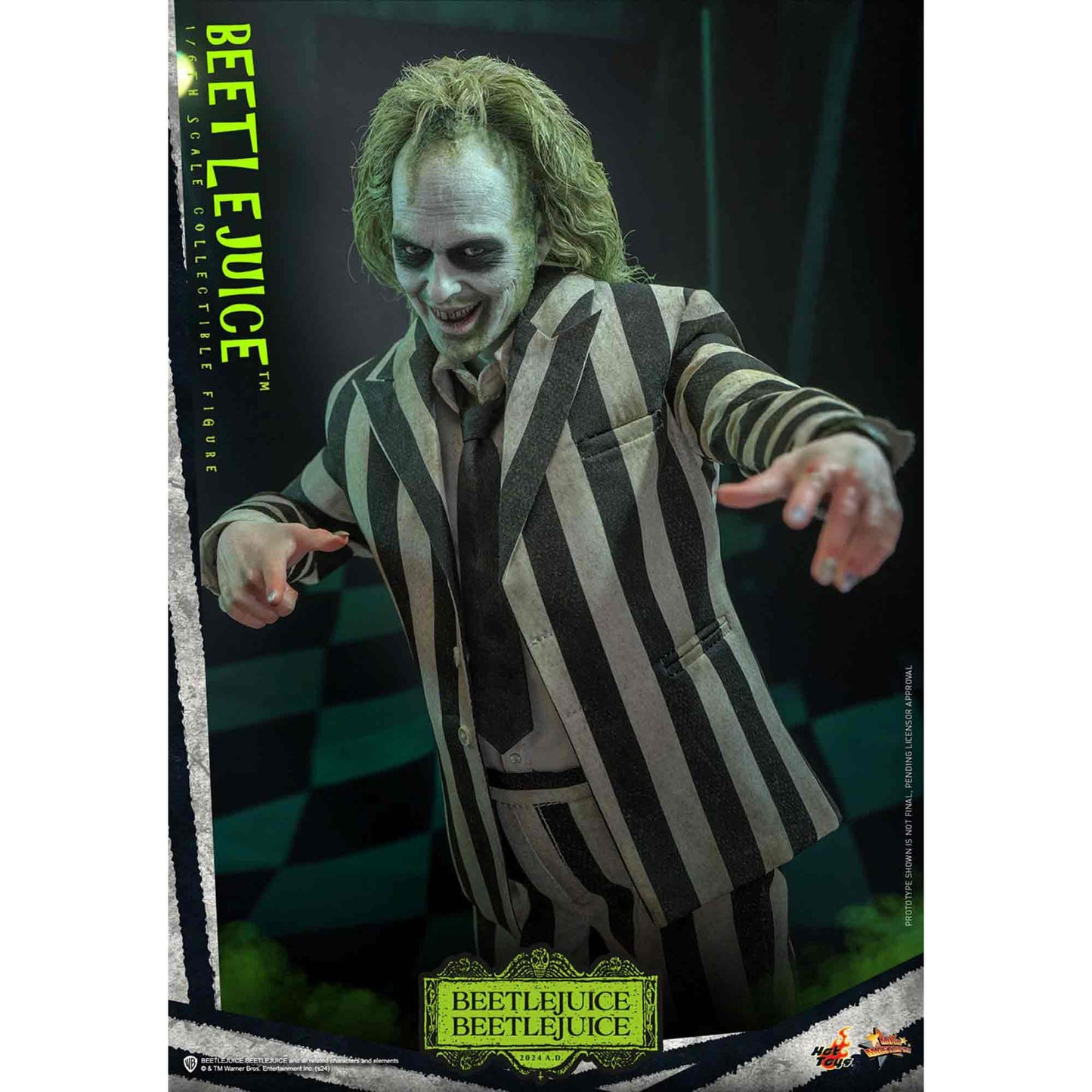 Hot Toys: Beetlejuice - Movie Masterpiece Actionfigur 1/6 - 30 cm