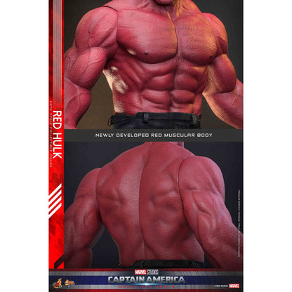Hot Toys: Captain America - Brave New World - Red Hulk - Movie Masterpiece - Actionfigur 1/6 - 47 cm