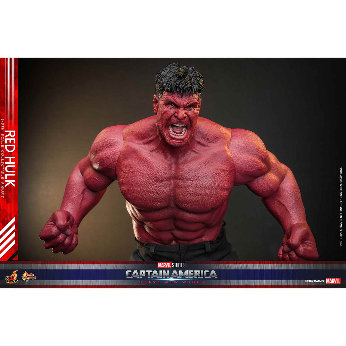 Hot Toys: Captain America - Brave New World - Red Hulk - Movie Masterpiece - Actionfigur 1/6 - 47 cm