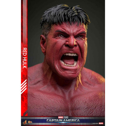 Hot Toys: Captain America - Brave New World - Red Hulk - Movie Masterpiece - Actionfigur 1/6 - 47 cm