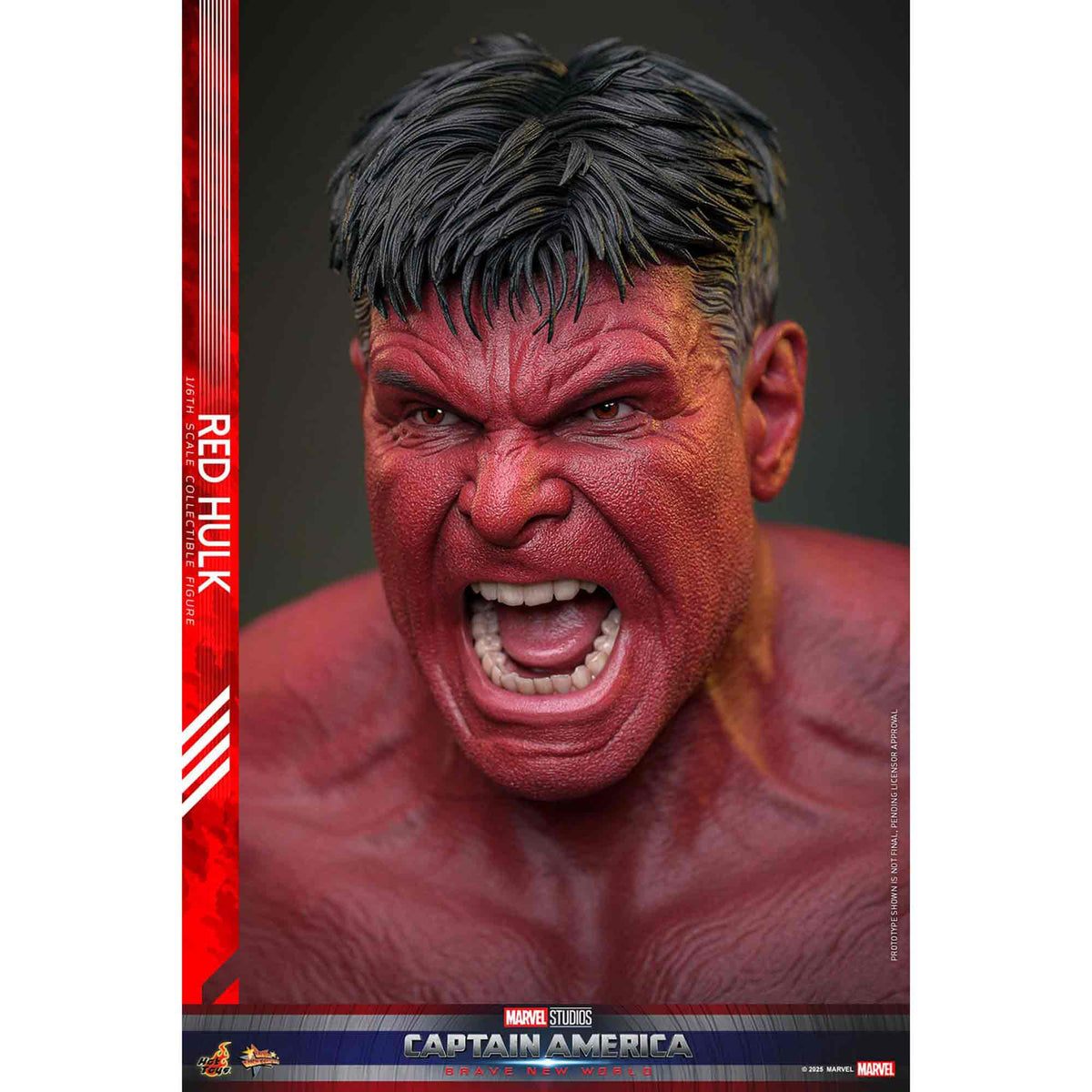 Hot Toys: Captain America - Brave New World - Red Hulk - Movie Masterpiece - Actionfigur 1/6 - 47 cm