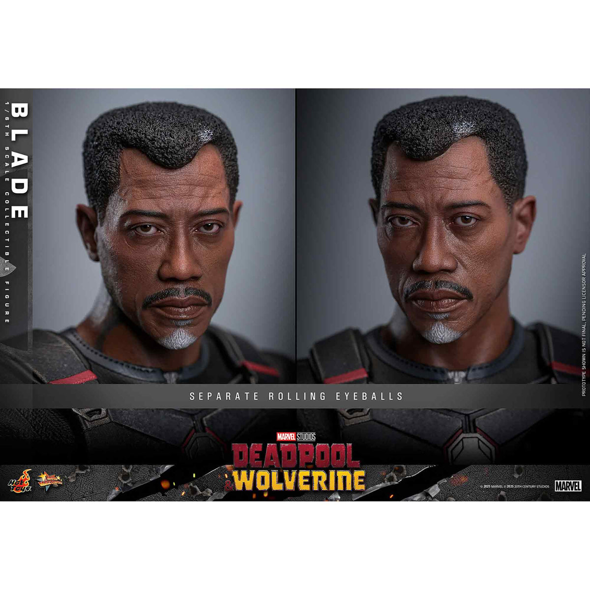 Hot Toys: Deadpool & Wolverine - Blade - Movie Masterpiece - First Edition - Actionfigur 1/6 - 30 cm