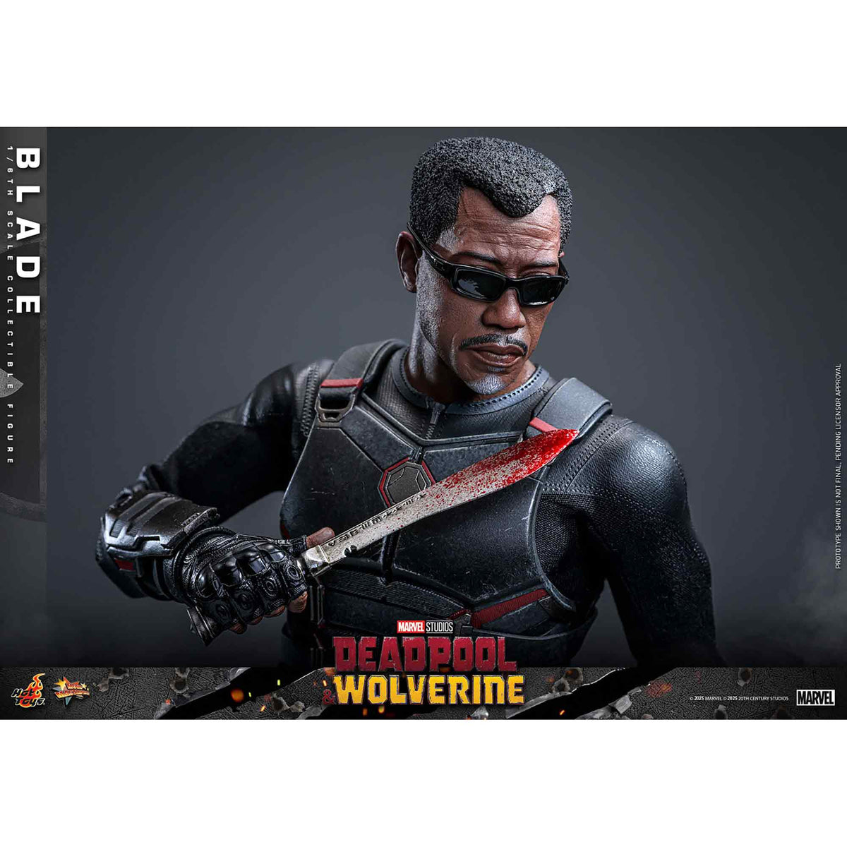 Hot Toys: Deadpool & Wolverine - Blade - Movie Masterpiece - First Edition - Actionfigur 1/6 - 30 cm
