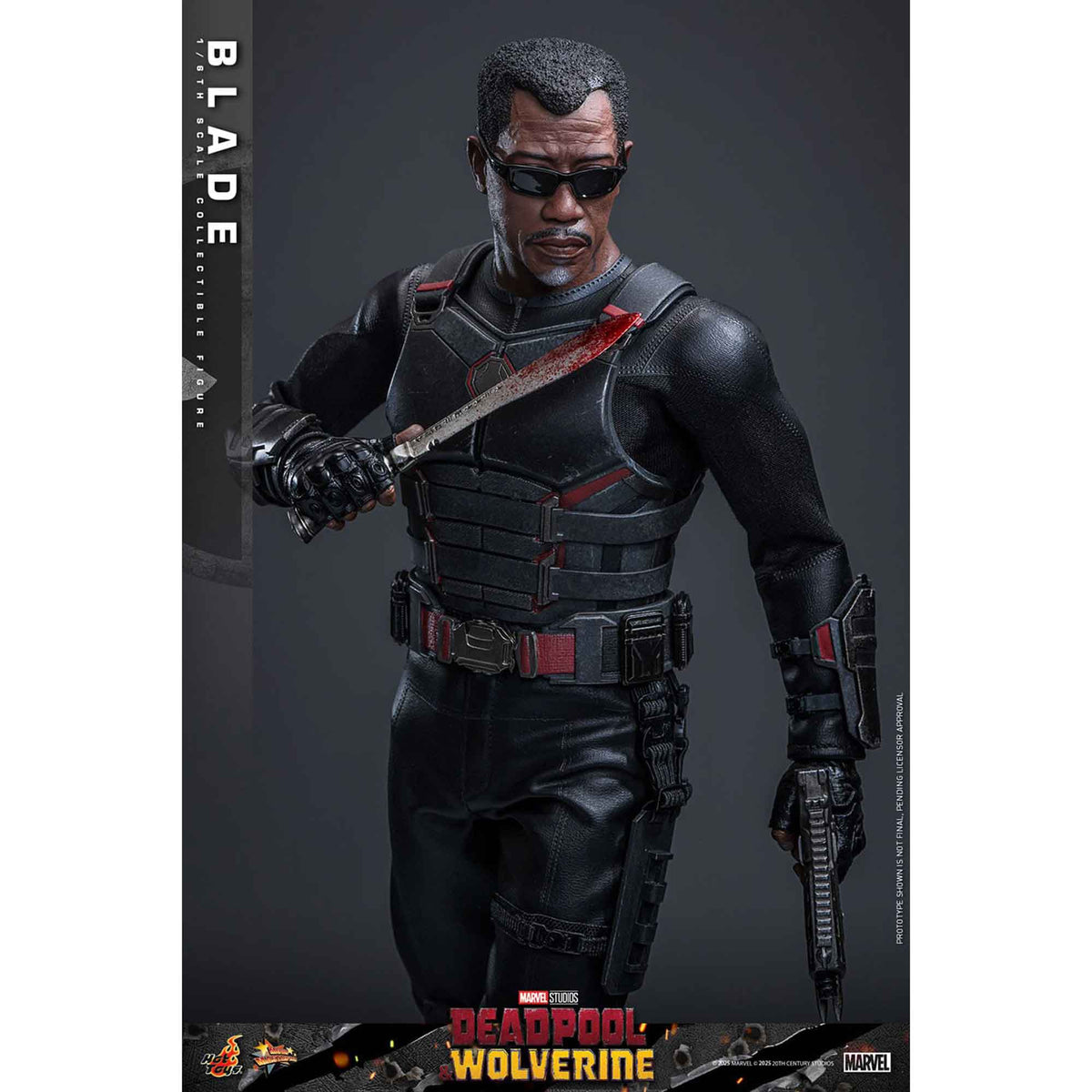 Hot Toys: Deadpool & Wolverine - Blade - Movie Masterpiece - First Edition - Actionfigur 1/6 - 30 cm