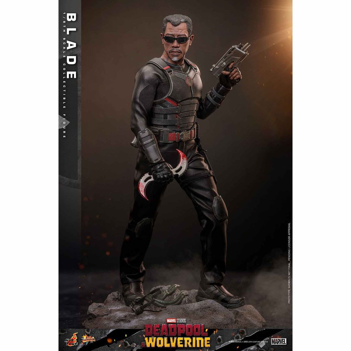 Hot Toys: Deadpool & Wolverine - Blade - Movie Masterpiece - First Edition - Actionfigur 1/6 - 30 cm
