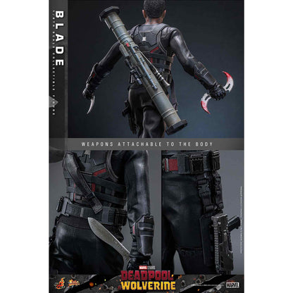 Hot Toys: Deadpool & Wolverine - Blade - Movie Masterpiece - First Edition - Actionfigur 1/6 - 30 cm