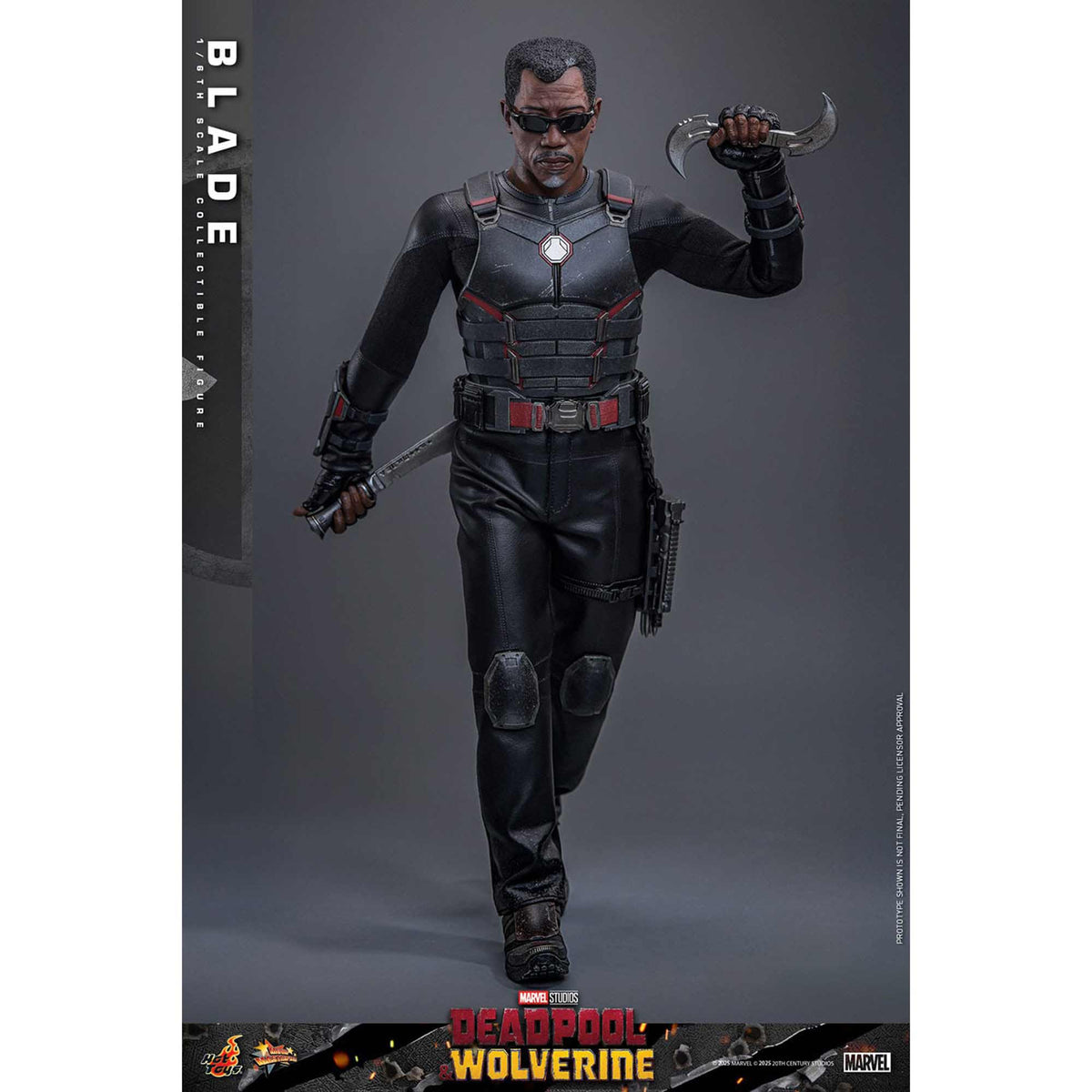 Hot Toys: Deadpool & Wolverine - Blade - Movie Masterpiece - First Edition - Actionfigur 1/6 - 30 cm