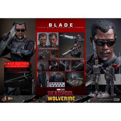Hot Toys: Deadpool & Wolverine - Blade - Movie Masterpiece - First Edition - Actionfigur 1/6 - 30 cm