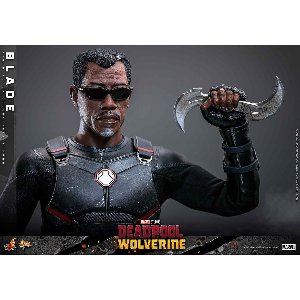 Hot Toys: Deadpool & Wolverine - Blade - Movie Masterpiece - First Edition - Actionfigur 1/6 - 30 cm