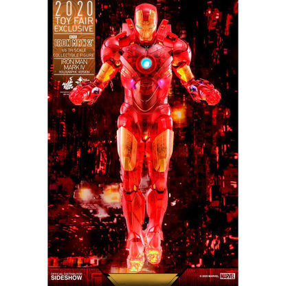 Hot Toys: Iron Man 2 - Mark IV (Holographic Version) - 2020 Toy Fair Exclusive - Actionfigur 1/6 - 30 cm