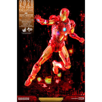 Hot Toys: Iron Man 2 - Mark IV (Holographic Version) - 2020 Toy Fair Exclusive - Actionfigur 1/6 - 30 cm
