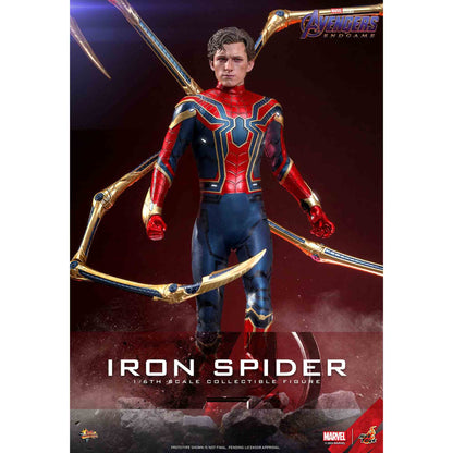 Hot Toys: Iron Spider (Avengers) - Endgame - Movie Masterpiece - Collector Edition -Actionfigur 1/6 - 28 cm