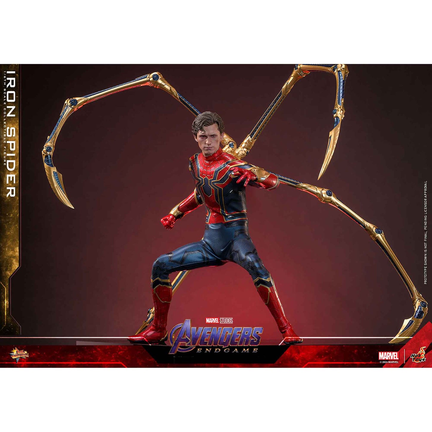 Hot Toys: Iron Spider (Avengers) - Endgame - Movie Masterpiece - Collector Edition -Actionfigur 1/6 - 28 cm