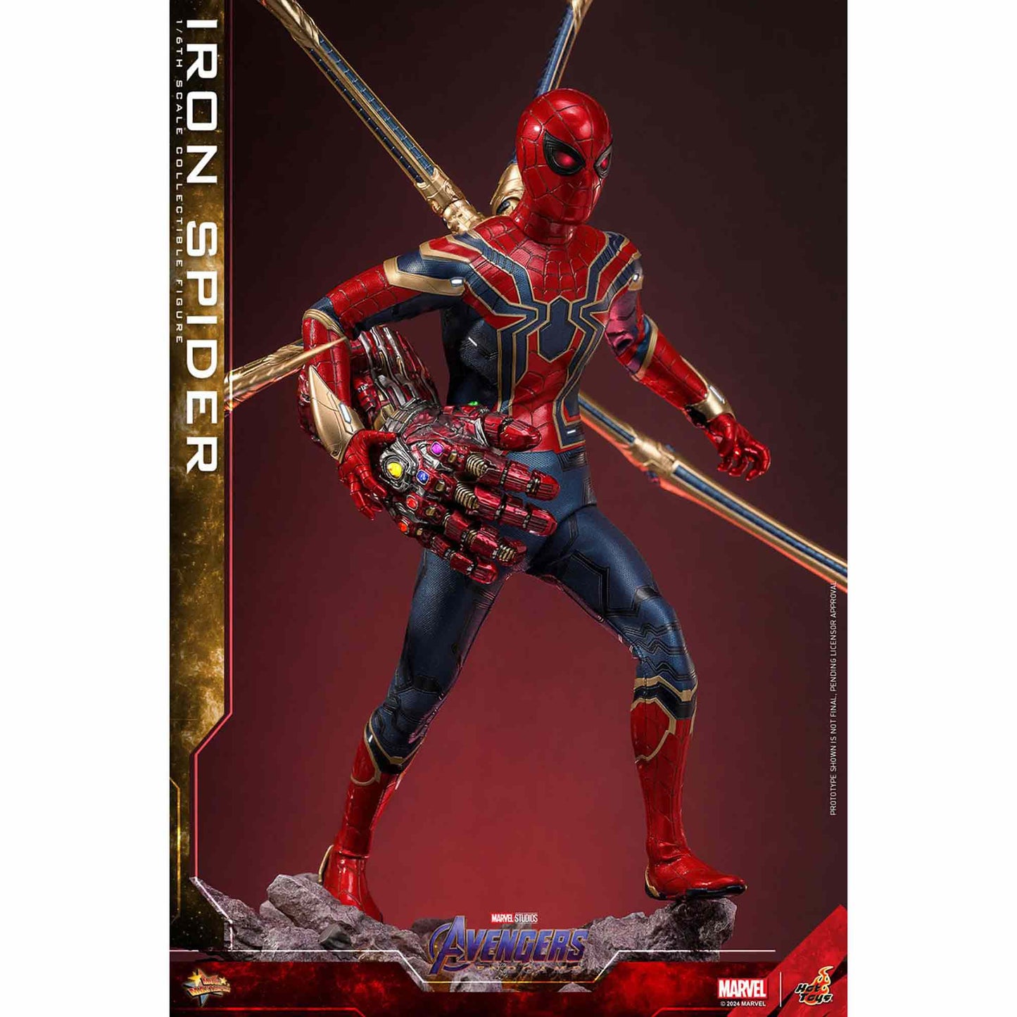 Hot Toys: Iron Spider (Avengers) - Endgame - Movie Masterpiece - Collector Edition -Actionfigur 1/6 - 28 cm