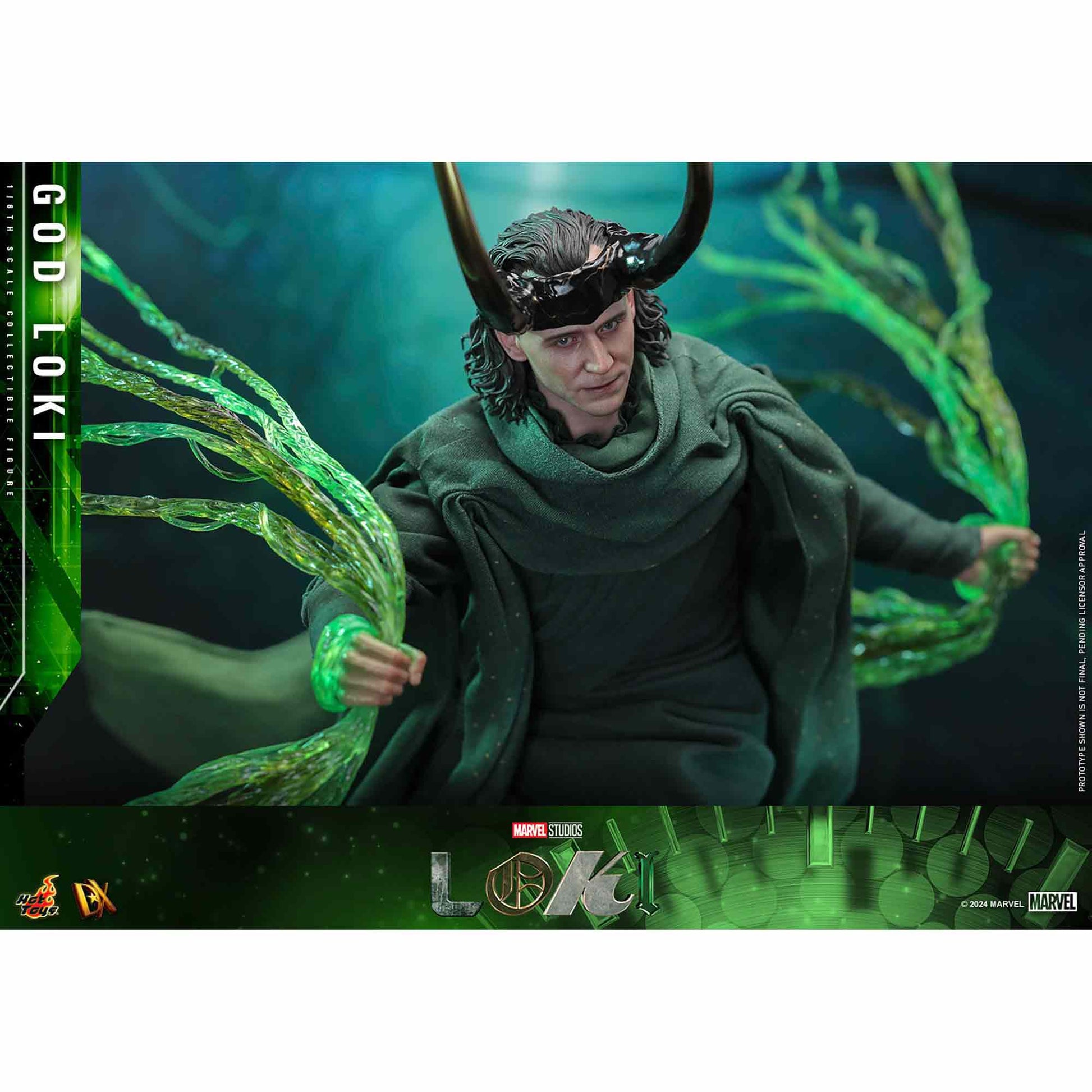 Hot Toys: Marvel - DX Series - God Loki - Collector Edition -Actionfigur 1/6 - 31 cm