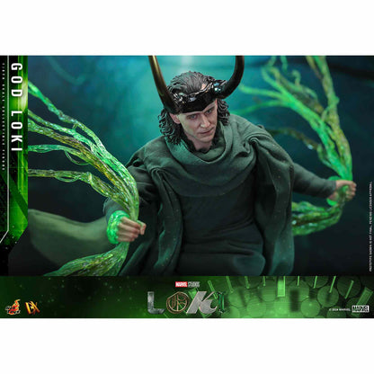 Hot Toys: Marvel - DX Series - God Loki - Collector Edition -Actionfigur 1/6 - 31 cm