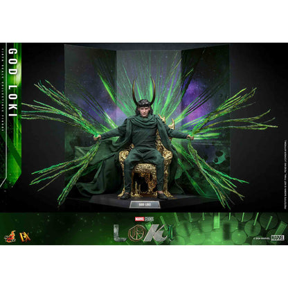 Hot Toys: Marvel - DX Series - God Loki - Collector Edition -Actionfigur 1/6 - 31 cm