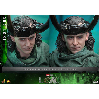 Hot Toys: Marvel - DX Series - God Loki - Collector Edition -Actionfigur 1/6 - 31 cm