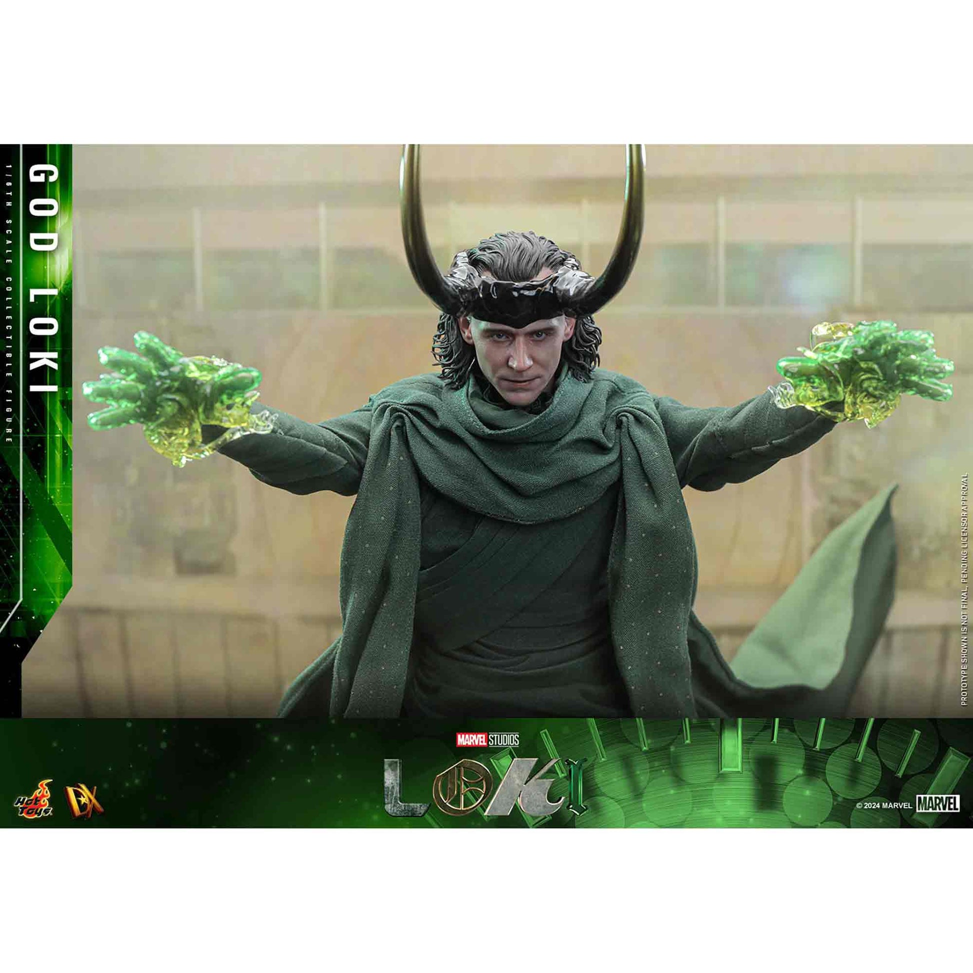 Hot Toys: Marvel - DX Series - God Loki - Collector Edition -Actionfigur 1/6 - 31 cm