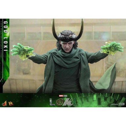 Hot Toys: Marvel - DX Series - God Loki - Collector Edition -Actionfigur 1/6 - 31 cm