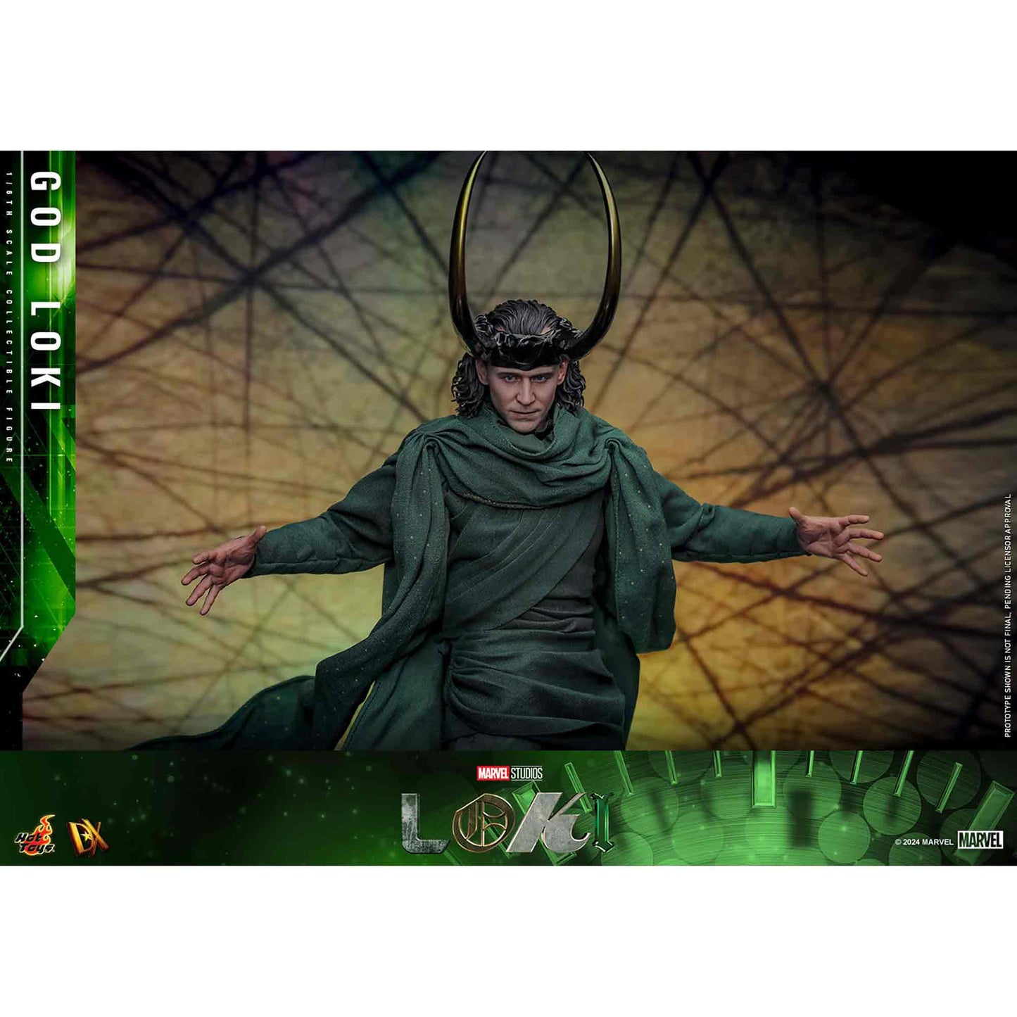 Hot Toys: Marvel - DX Series - God Loki - Collector Edition -Actionfigur 1/6 - 31 cm