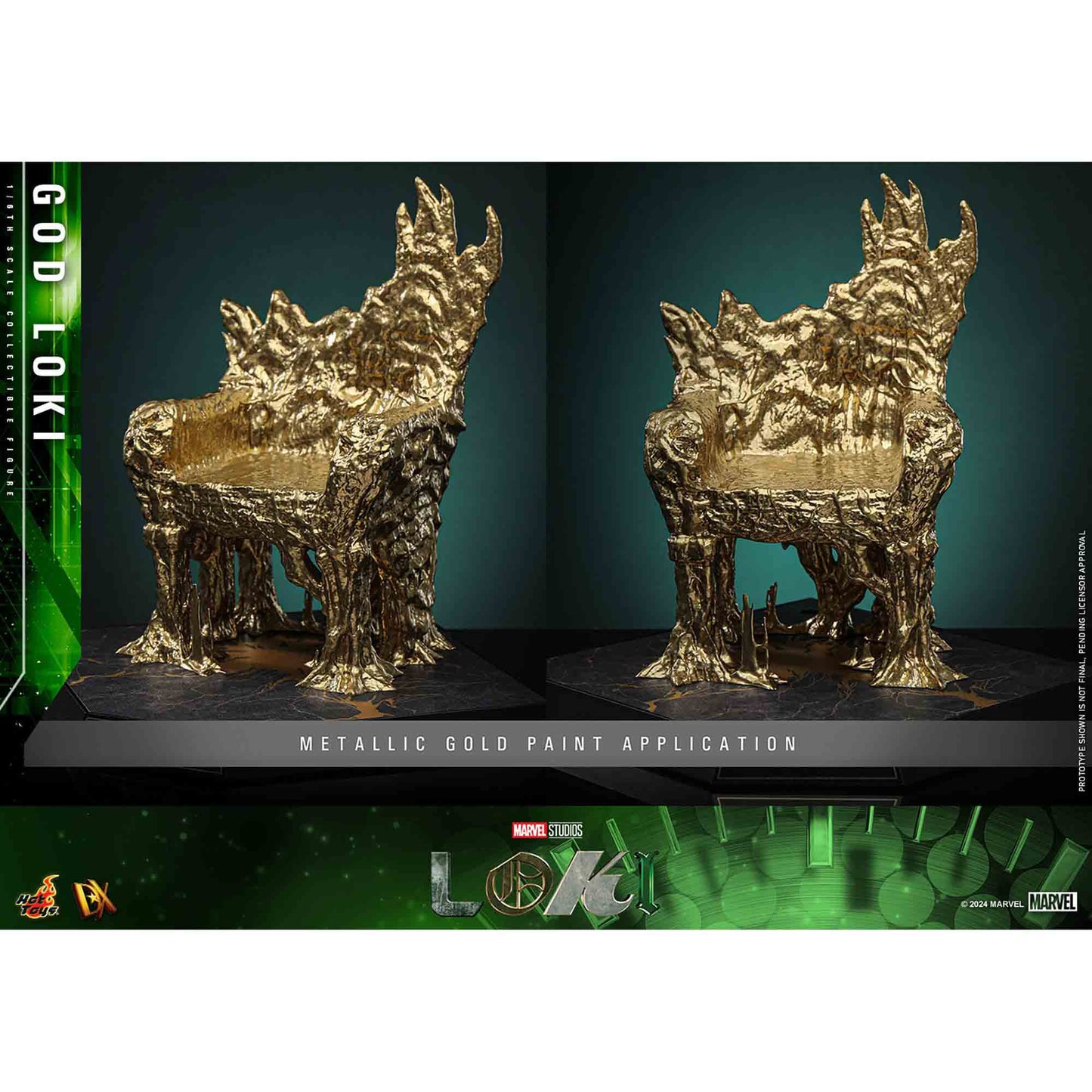 Hot Toys: Marvel - DX Series - God Loki - Collector Edition -Actionfigur 1/6 - 31 cm