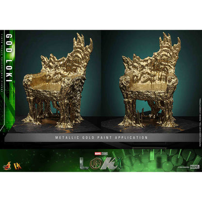 Hot Toys: Marvel - DX Series - God Loki - Collector Edition -Actionfigur 1/6 - 31 cm